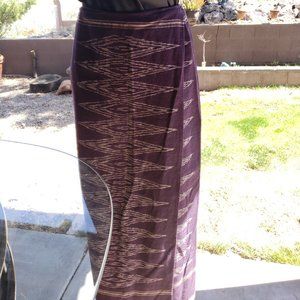 Elegant Purple Women's Skirt